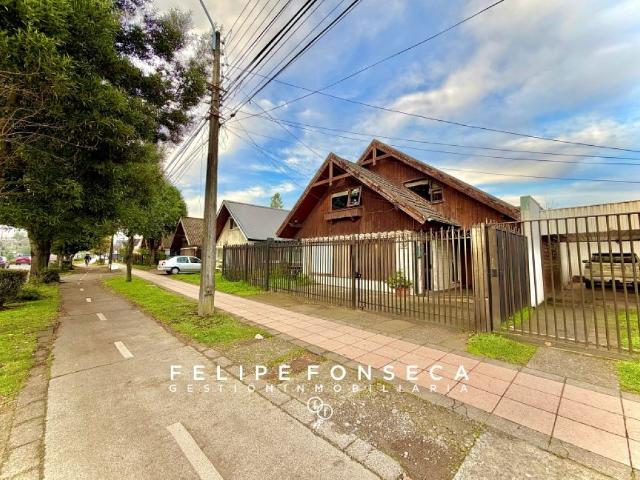 Venta casa temuco casa en concurrida avenida con alto potencial comercial