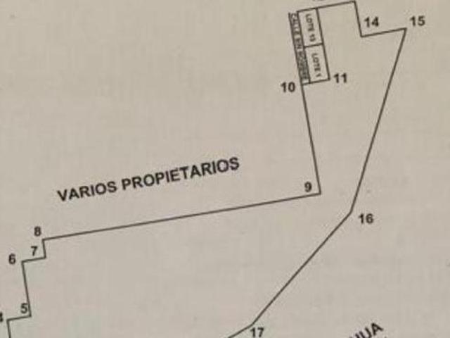 Venta de terreno a pie de carretera Juárez