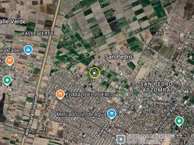VENTA DE TERRENO DE 8,000m² A 15 MIN DEL AIFA EN SAN PEDRO ATZOMPA TECAMAC