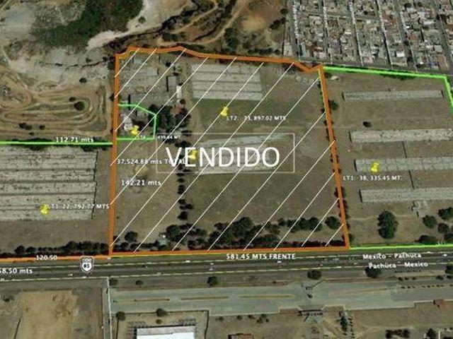 Venta de Terreno en Carretera Federal Mexico Pachuca
