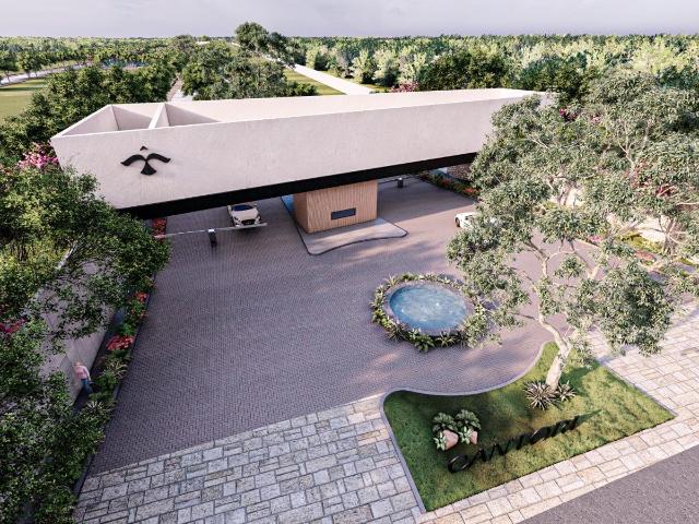 Venta de Terreno en Cholul en privada con amenidades y servicios