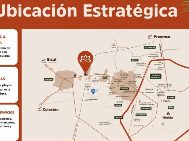 Venta de Terreno en Residencial. Caoba M?rida Yucat?n