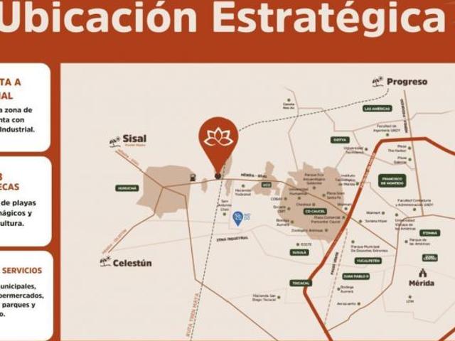 Venta de Terreno en Residencial. Caoba Mérida Yucatán
