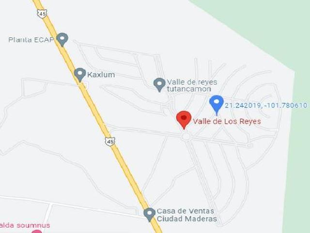 Venta de Terreno FRACC. VALLE DE LOS REYES / Residencial Campestre/León Zona Norte, Salida Cd. Lagos