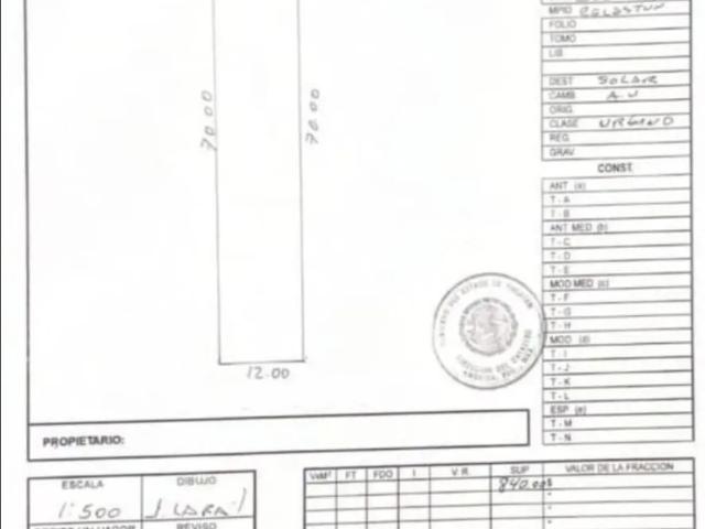 VENTA DE TERRENO FRENTE AL MAR EN CELESTUN
