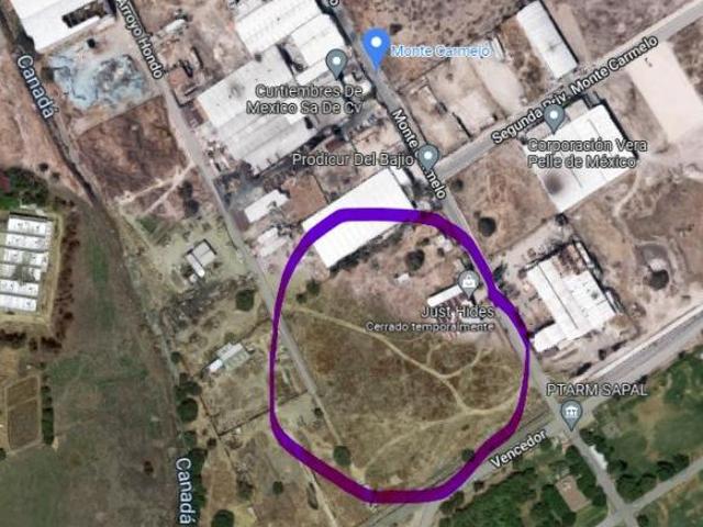 Venta de Terreno Industrial CALLE MONTE CARMELO/ Fracc. a Arroyo Hondo / Blvd. Torres Landa