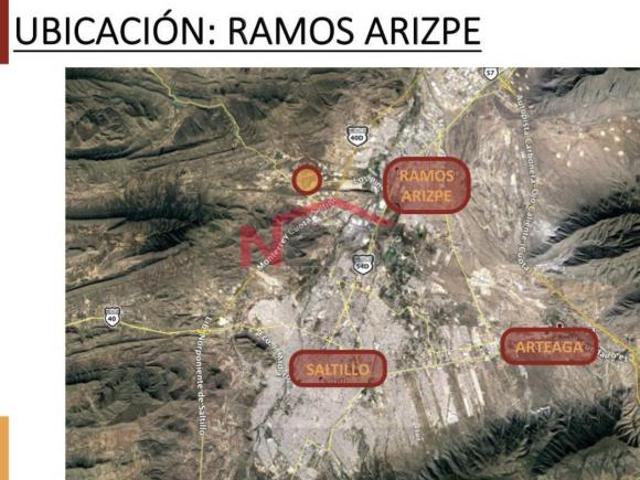 VENTA DE TERRENO INDUSTRIAL EN RAMOS ARIZPE COAH CAÑADA ANCHA