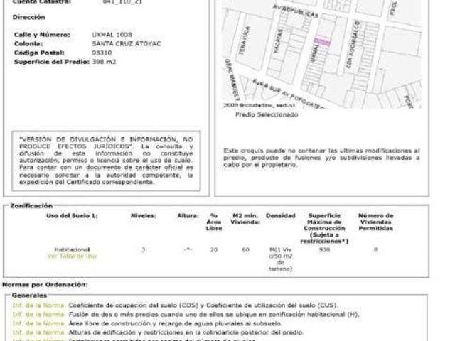 VENTA DE TERRENO PARA DESARROLLO