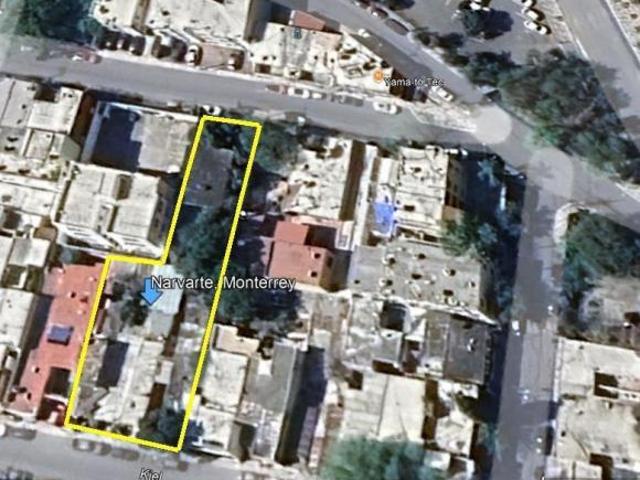 Venta de Terreno para Desarrollo Habitacional en Col. Narvarte, Monterrey, N.L