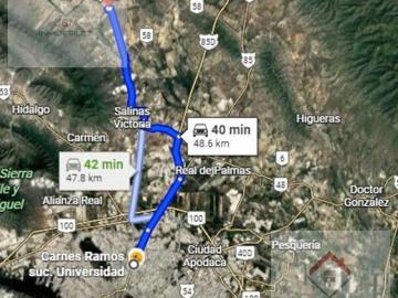 Venta de Terreno Plano Habitacional o Quinta, Salinas Victoria