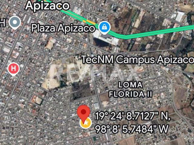 VENTA DE TERRENO RESIDENCIAL EN APIZACO TLAXCALA COLONIA LOMA FLORIDA
