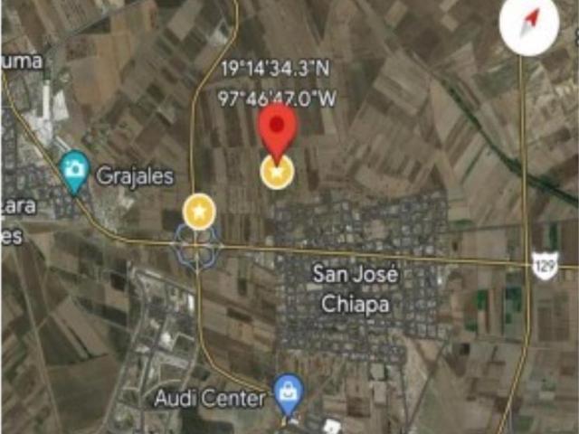VENTA DE TERRENO USO HABITACIONAL H4, A 3 MINUTOS DE LA PLANTA INDUSTRIAL AUDI EN SAN JOSE CHIAUTLA