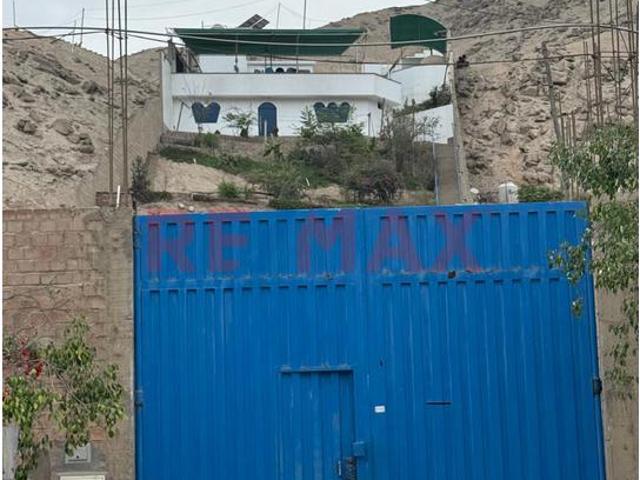 Venta De Terreno Y Casa En Cieneguilla