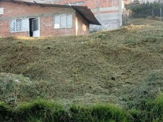 Venta de terreno 500 mts2 con una casita en construccion, Barron Nicolás Romero