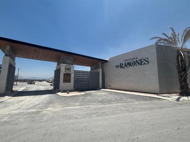 VENTA DE TERRENO 230 METROS CUADRADOS, FRACC LOS RAMONES RESIDENCIAL PRIVADO