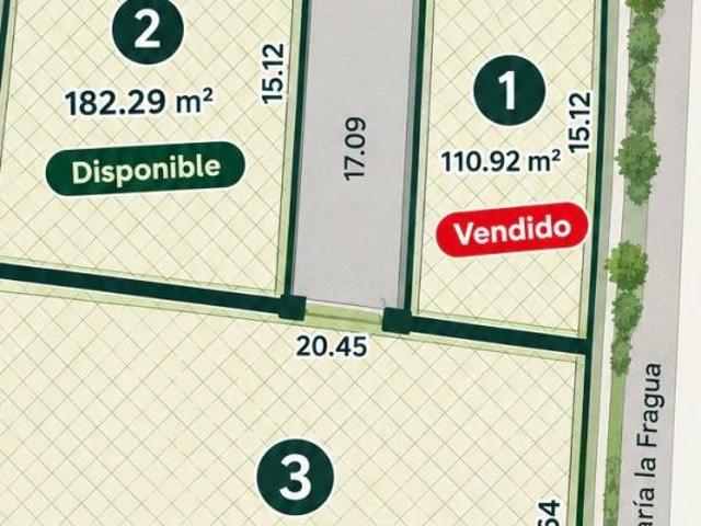 Venta de terrenos zona Medrano