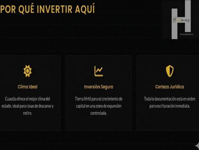 VENTA DE TERRENOS EN ZONA RESIDENCIAL