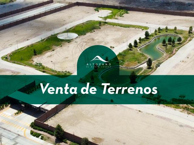 Venta de terrenos en Altozano