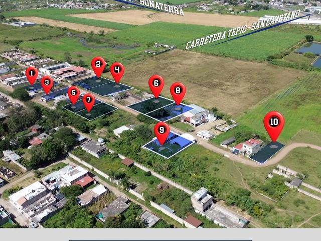 Venta de terrenos en San Cayetano Tepic