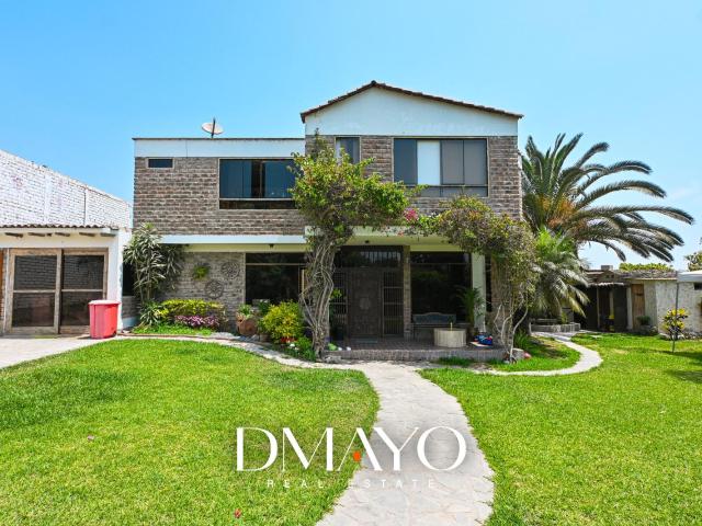 VENTA DE CASA BUNGALOW CON PISCINA LA ARENA FUNDO SAN FERNANDO PACHACAMAC