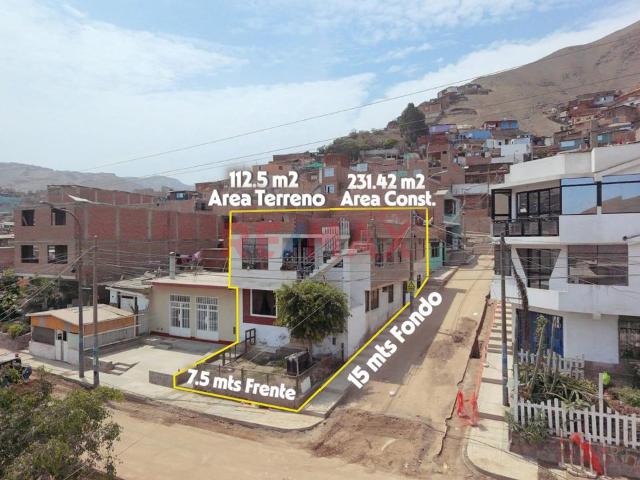 Venta De Casa Con 4 Depas Con Ingreso Independiente Ventanilla