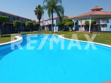 Venta de casa en condominio, Hacienda de las Flores, Jiutepec, Morelos. Clave 5959