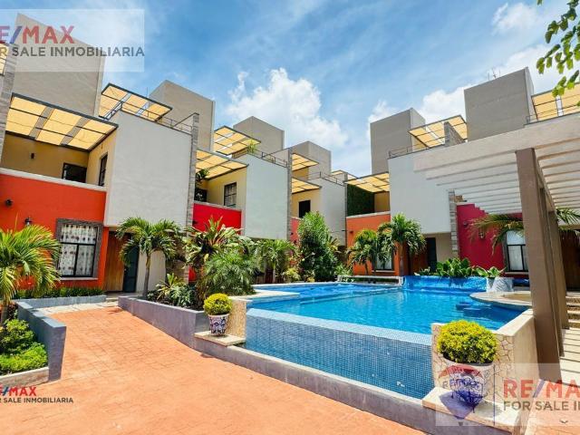 Venta de casa en condominio, Tlayacapan, Morelos?Clave 5254