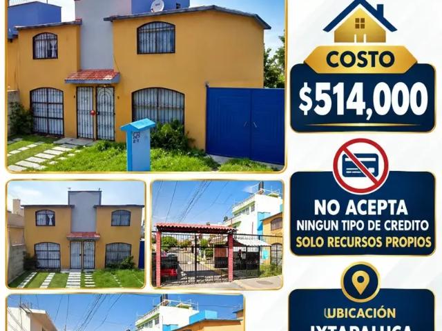 VENTA DE CASA EN IXTAPALUCA