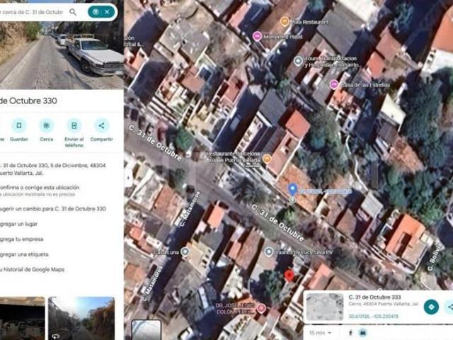 VENTA DE CASA Ó TERRENO EN PUERTO VALLARTA CENTRICO