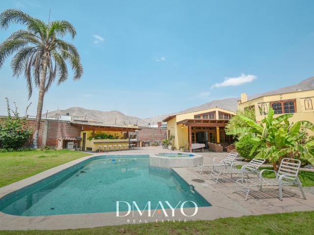 VENTA DE CASA EN SOL DE LA MOLINA 1350M2 DE 4HABS CON PISCINA Y JACUZZI