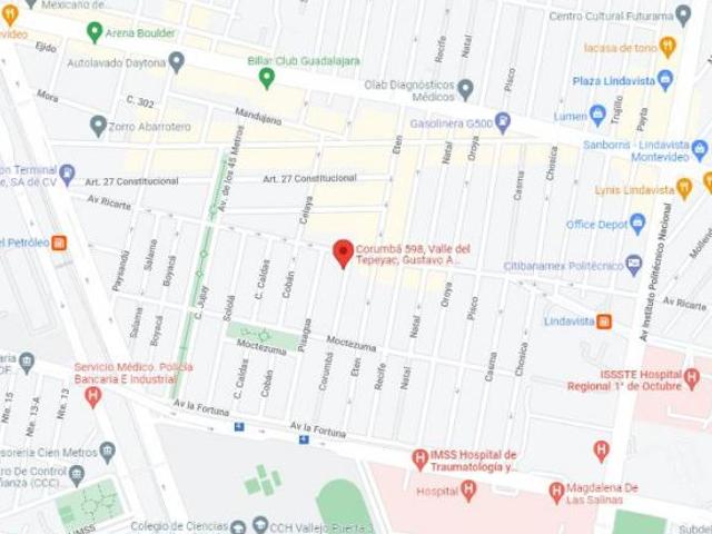 VENTA DE CASA GUSTAVO A MADERO ZONA TEPEYAC Y LINDAVISTA
