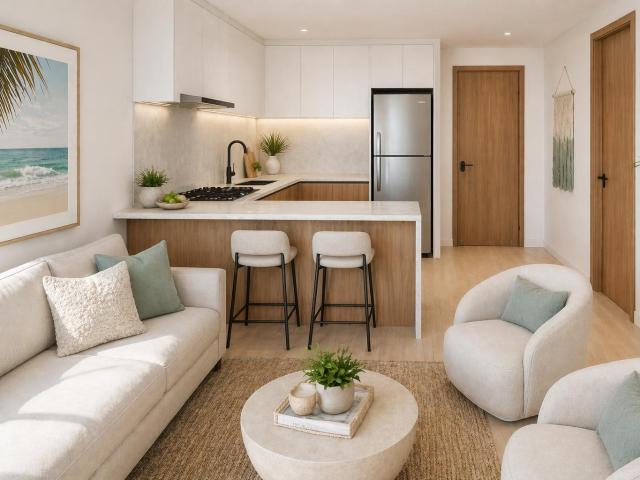 Venta de departamento 80m2 a una cuadra del malecón central en Punta Hermosa