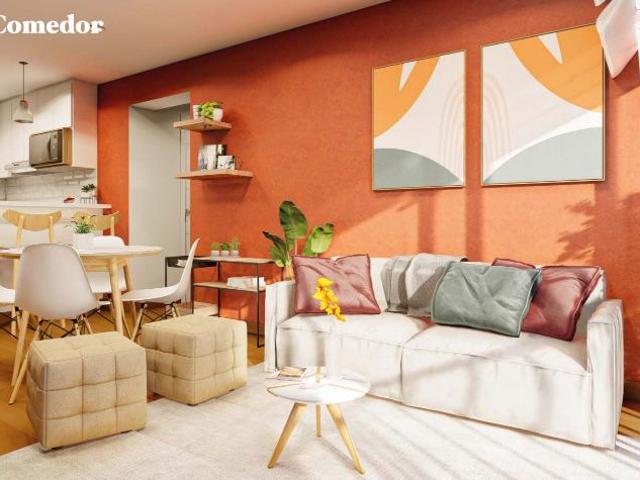 VENTA DE DEPARTAMENTO DE 2 HABITACIONES EN MIRAFLORES
