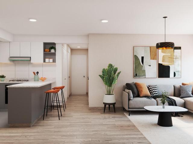 Venta de departamento en construcción de 3 dormitorios