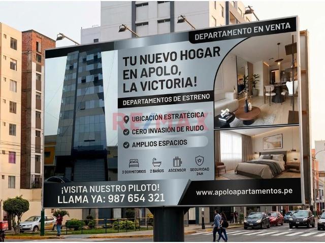 Venta De Departamento En Urb. Apolo – La Victoria | 2 Dormitorios