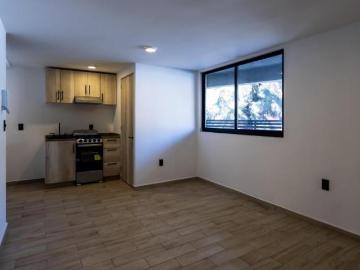 Venta de departamento moderno en Residencial Espejia I, con balcón y roof garden comunal