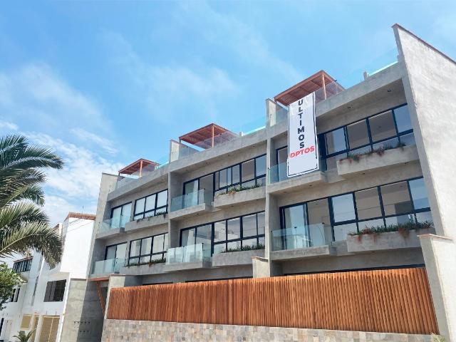 Venta de dpto playa centro punta hermosa