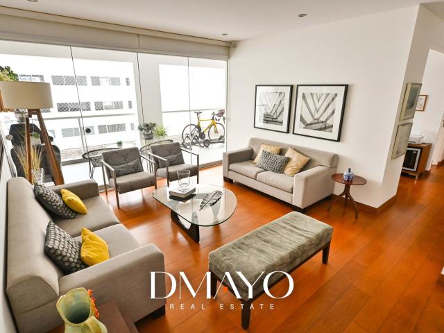 Venta de dpto, 3 dormitorios, 4 baños, 3 cocheras, cerca a la Clínica Americana