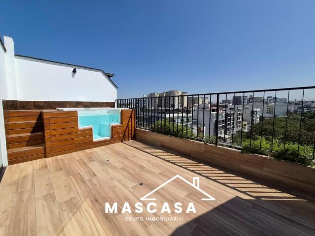 VENDO DUPLEX DE ESTRENO FRENTE APARQUE CON PISCINA