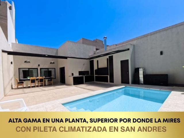 Venta de espectacular Casa 4 ambientes en General San Martín San Andres