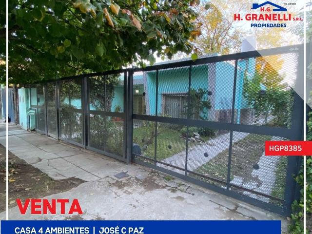Venta de espectacular Casa 4 ambientes en José C Paz José C Paz