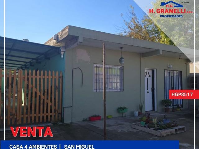 Venta de espectacular Casa 4 ambientes en San Miguel San Miguel