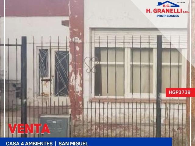 Venta de espectacular Casa 4 ambientes en San Miguel San Miguel