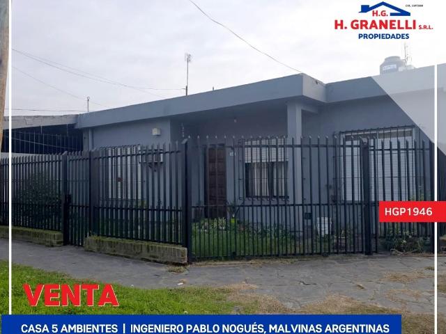 Venta de espectacular Casa 5 o mas ambientes en Malvinas Argentinas Ingeniero Pablo Nogués