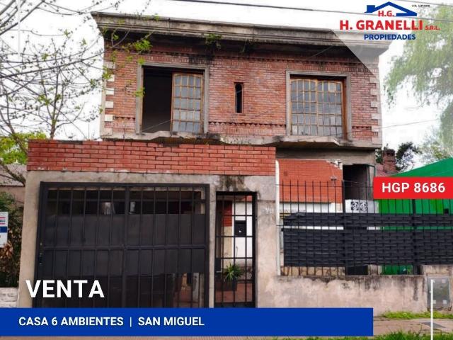 Venta de espectacular Casa 5 o mas ambientes en San Miguel San Miguel
