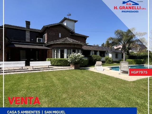 Venta de espectacular Casa 5 o mas ambientes en San Miguel San Miguel