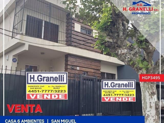 Venta de espectacular Casa 5 o mas ambientes en San Miguel San Miguel
