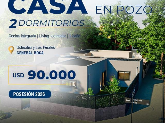 Venta de espectacular Casa 3 ambientes en General Roca