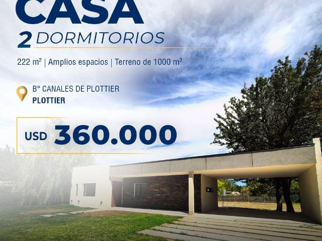 Venta de espectacular Casa 3 ambientes en Plottier