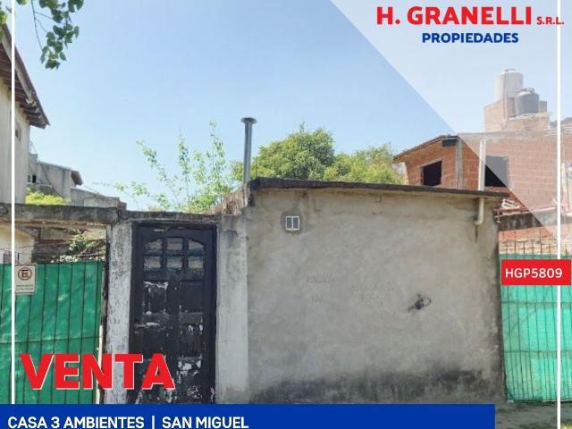 Venta de espectacular Casa 3 ambientes en San Miguel San Miguel